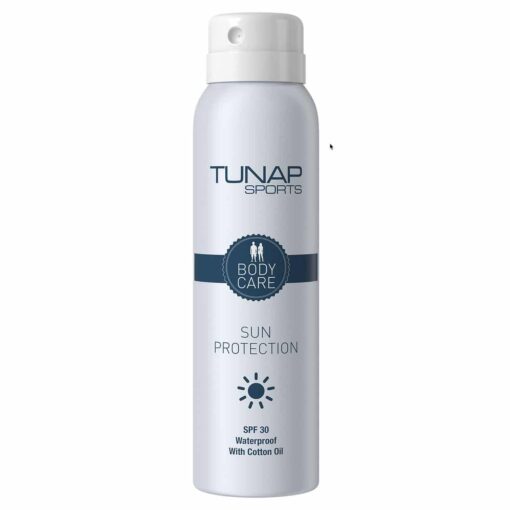 TUNAP SPORTS Sonnenschutz LSF 30, 150ml - transparentes Spray